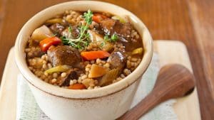 Beef and Barley Stew feature