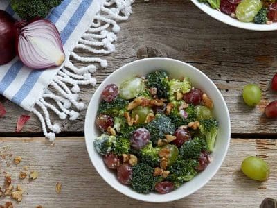 Broccoli and Grape Salad
