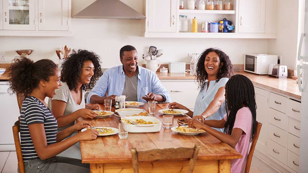 family-eating-together
