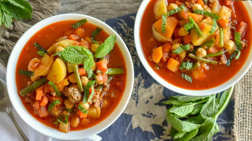 pear and sausage chili
