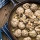 pork-,eatballs-with-mushroom-gravy