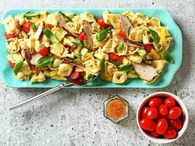 Mediterranean Tortellini Pasta Salad